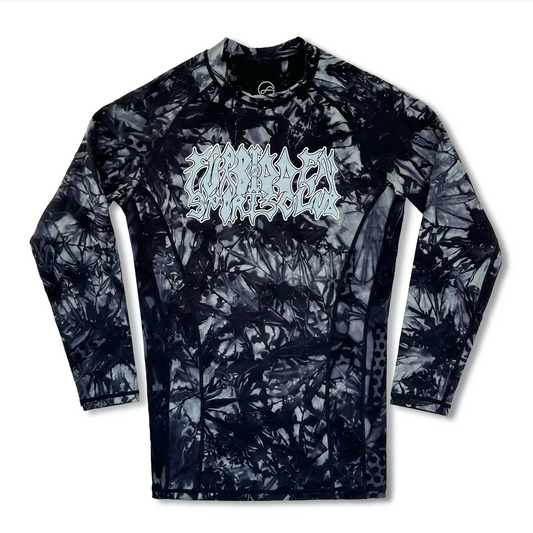 "MORBID" LONG SLEEVE RASH GUARD