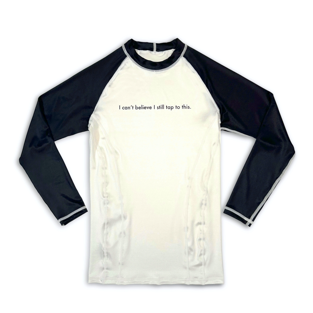 #smalltalksonthemat LONG SLEEVE RASH GUARD I can't believe