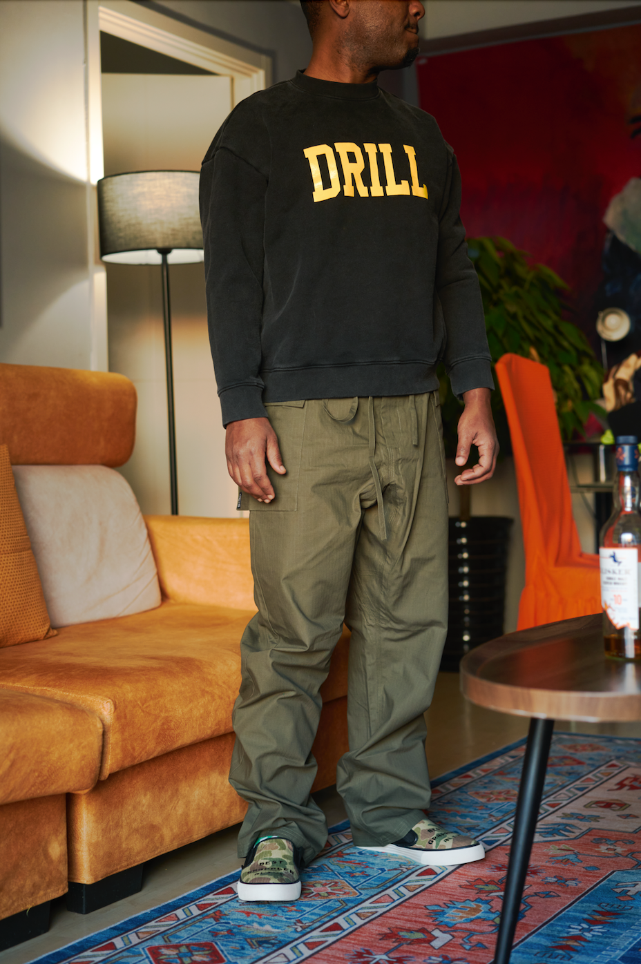 "DRILL" SWEATSHIRT