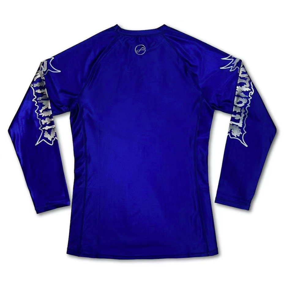 "ARTHRITIS" LONG SLEEVE RASH GUARD blue