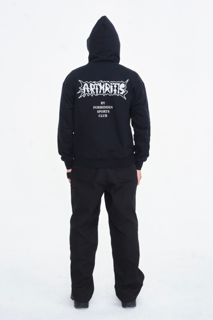 "ARTHRITIS" GI HOODIE BLACK