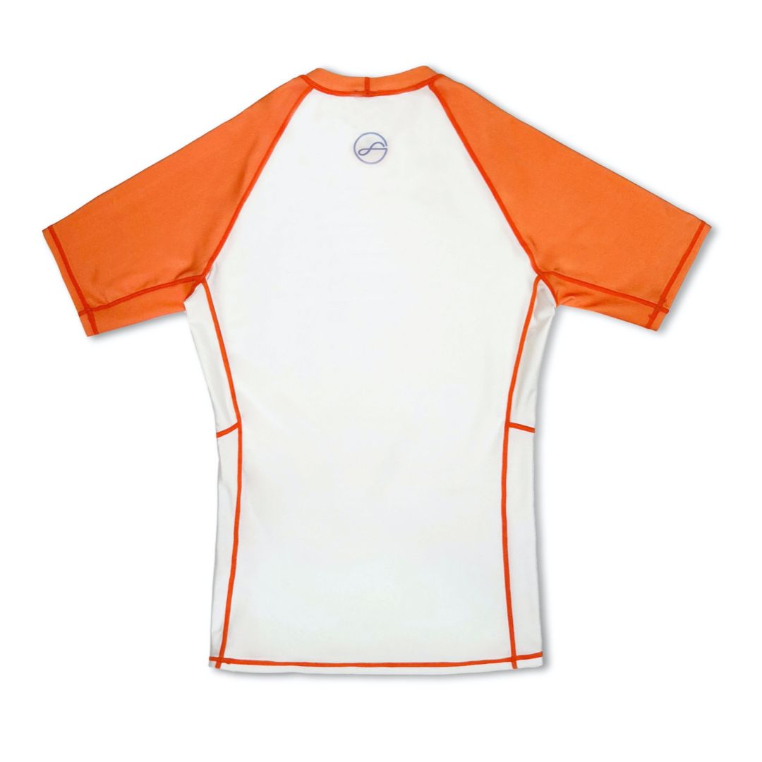 “HELLO MY" SHORT SLEEVE RASH GUARD