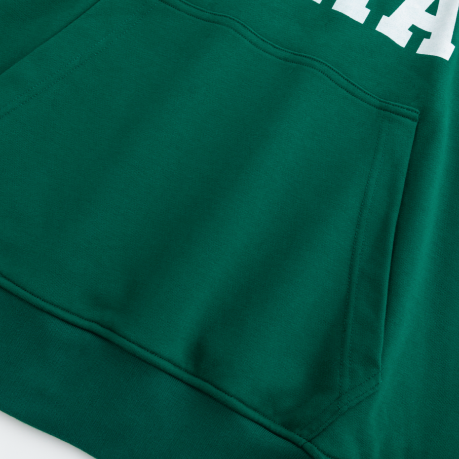 "UCHI MATA" HOODIE VARSITY GREEN