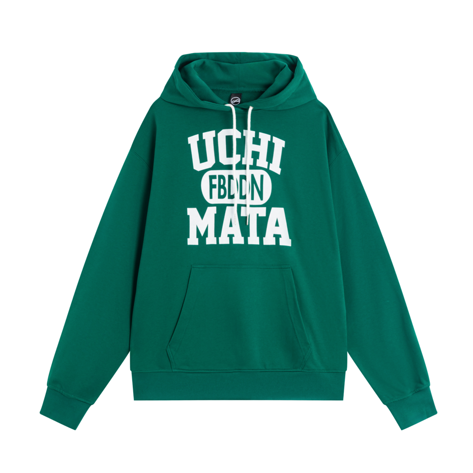 "UCHI MATA" HOODIE VARSITY GREEN