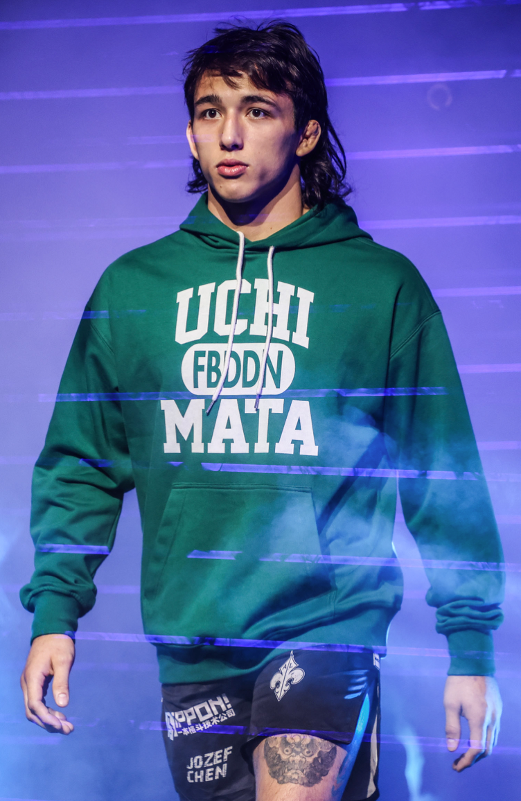 "UCHI MATA" HOODIE VARSITY GREEN