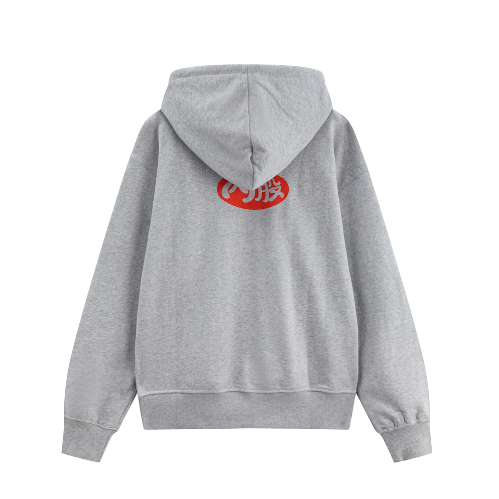 "UCHI MATA" HOODIE COLLEGE GRAY