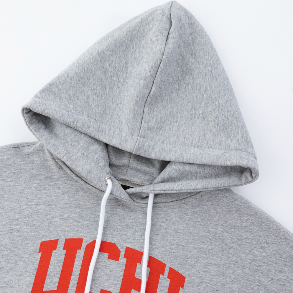 "UCHI MATA" HOODIE COLLEGE GRAY