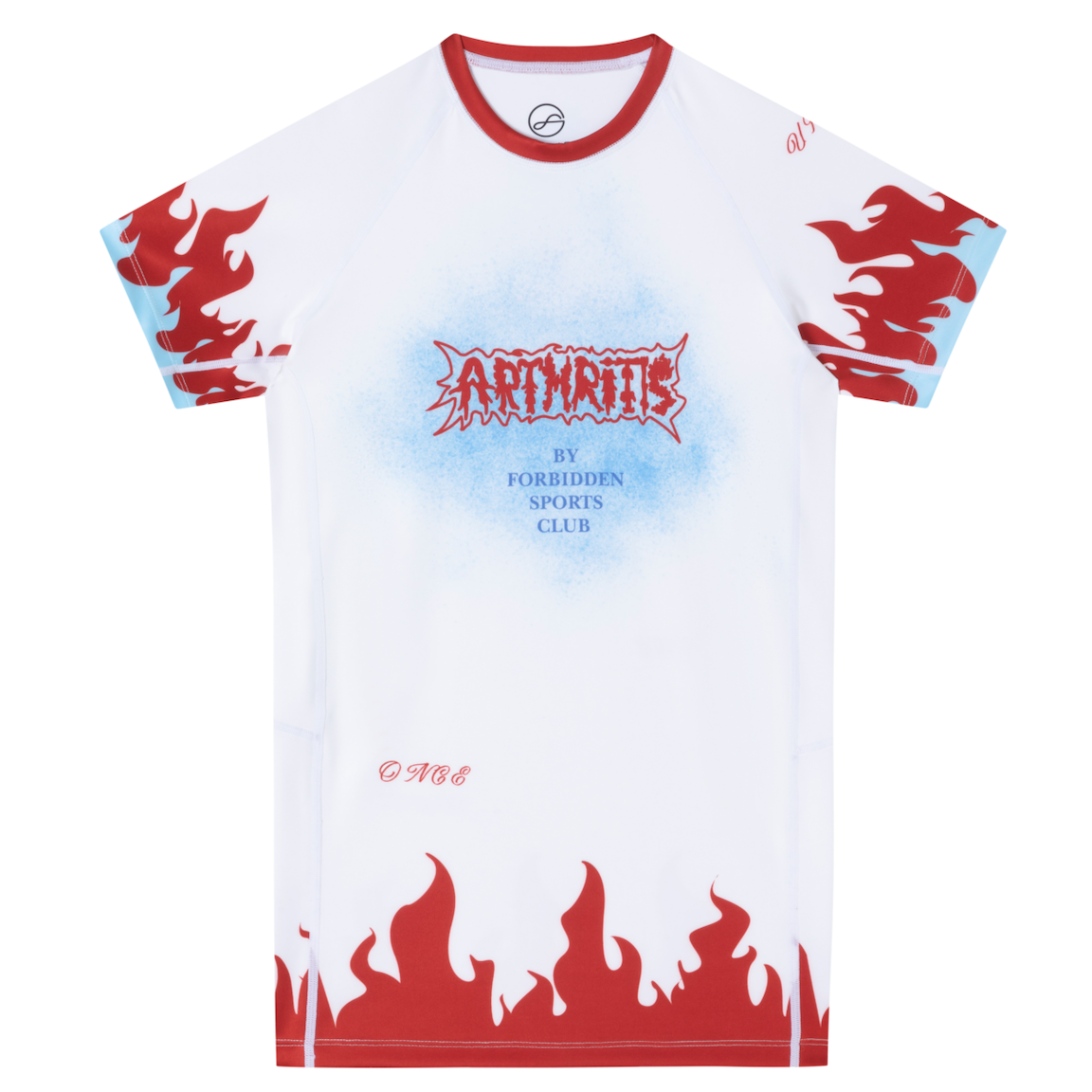 Arthritis 2.0 RASH GUARD White
