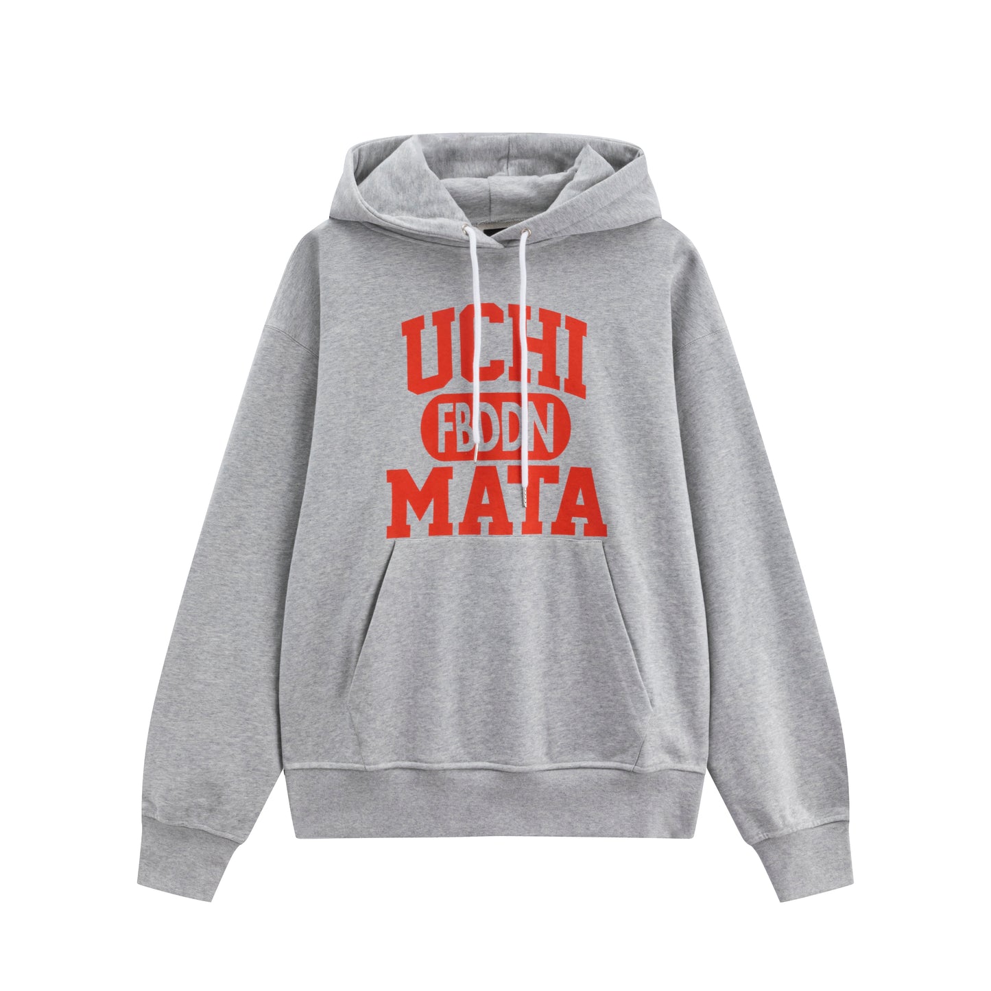 "UCHI MATA" HOODIE COLLEGE GRAY